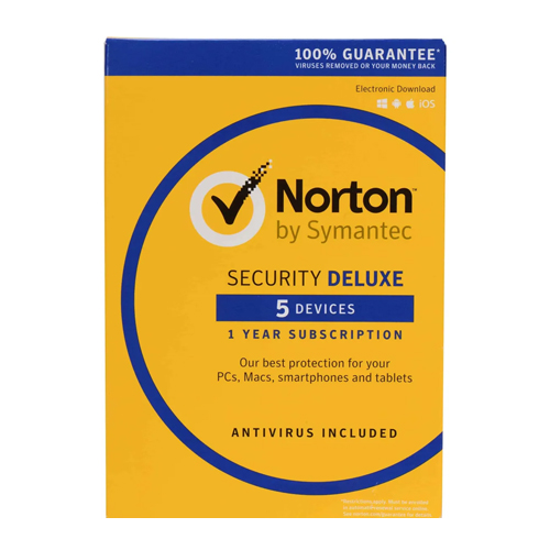 Norton 360 Deluxe 1-Year / 5-Device